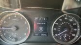 Close-up of a car instrument cluster: tachometer on left, speedometer on right, center display showing 'Vehicle is On' with Park (P), ambient temp 70°F and 85,613 miles on the odometer.