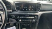 In-car dashboard infotainment screen showing AV Off with a device connection prompt on the center display.