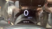 Digital car instrument cluster: current speed 0 MPH, outside temp 70°F, time 2:59, odometer 109,749 mi, with gear indicator showing D.