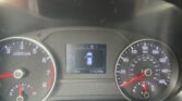 Car dashboard close-up: speedometer and tachometer with the center display showing a parked car icon; odometer 110,028 mi and outside temp 73°F.