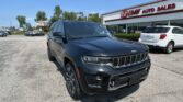 Black Jeep SUV in the foreground outside EZ Loan Auto Sales dealership with other cars and a blue sky behind it.]}]}}Oops; need proper JSON. Let's craft properly.